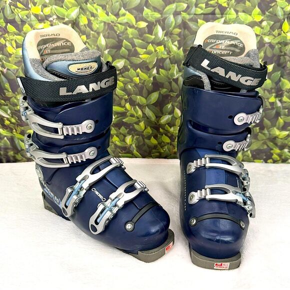 {Lange} CRL 80 Ski Boots with Comfort Plate & Energy Bar Soles - Picture 1 of 16